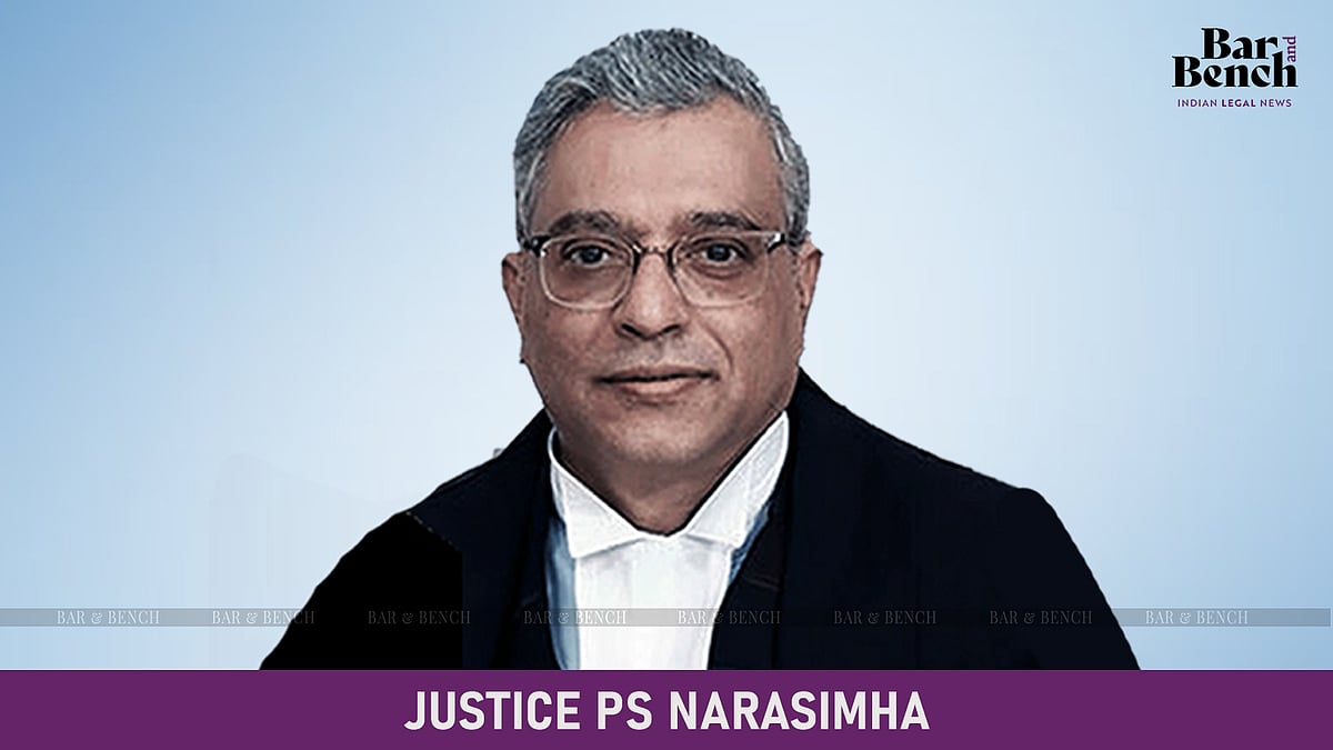 Institutions built for men must be redesigned to support women in law: Supreme Court Justice PS Narasimha