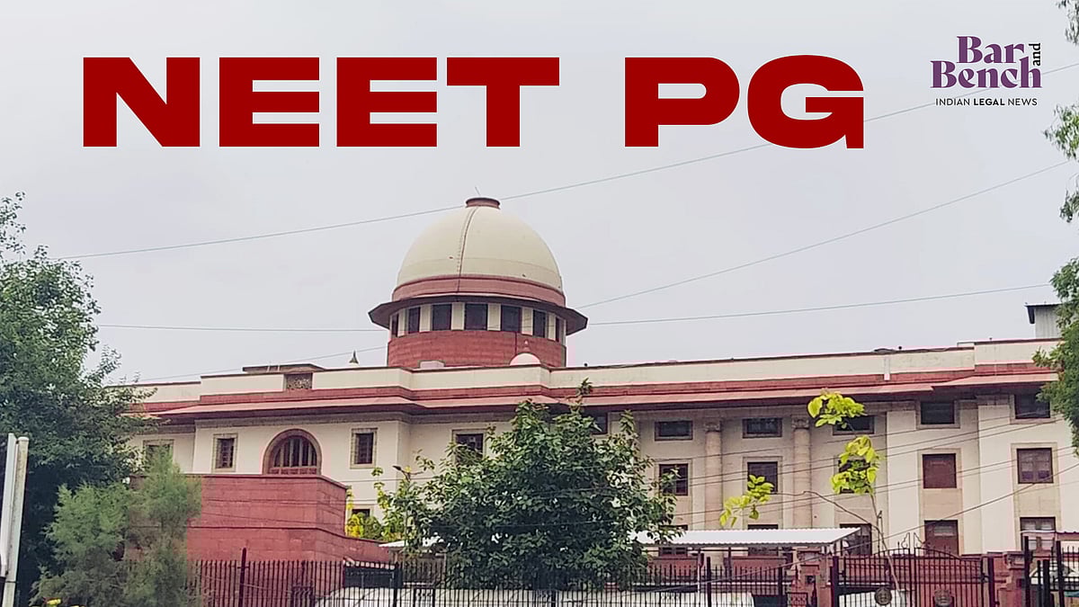 Supreme Court seeks Centre's response to plea challenging reduction of NEET-PG 2025 cut-off