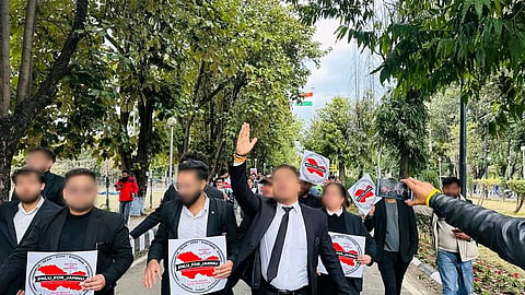 Jammu University students demand NLU in Pir Panjal, Chenab Valley in Jammu