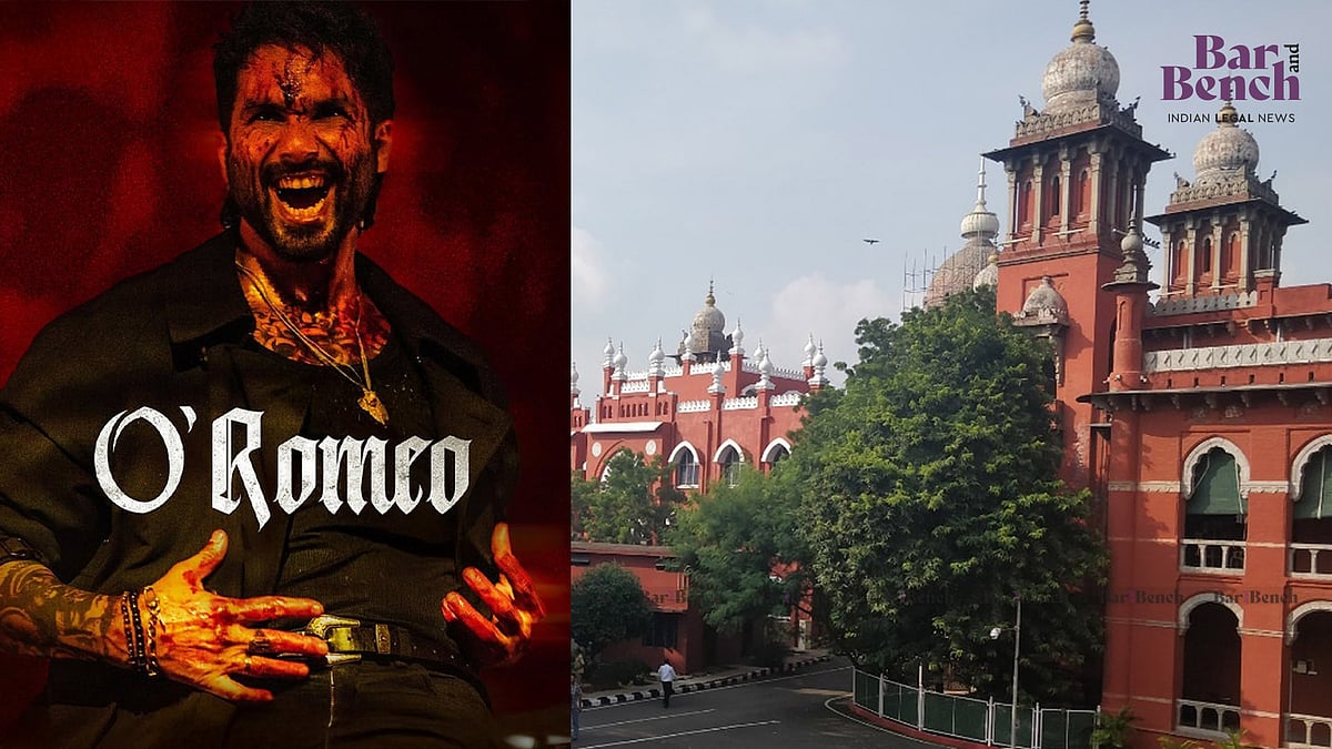 Madras High Court restrains unauthorised broadcast of Shahid Kapoor starrer O'Romeo