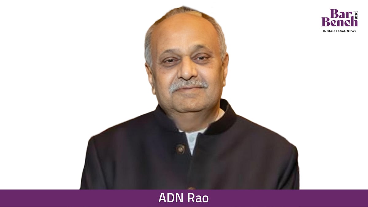 Remembering the gentle authority of Senior Advocate ADN Rao