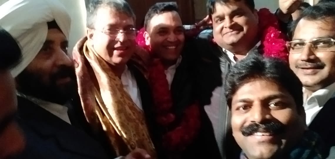 Senior Advocate Rakesh Kumar Khanna elected SCBA President