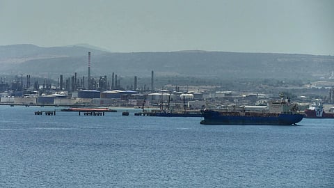 Augusta, Priolo, refinery, vessel, sea 