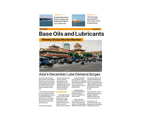 Base Oils and Lubricants: Weekly Global Market Review - 06 Feb '26