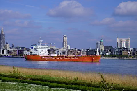 Photo of vessel in Antwerp