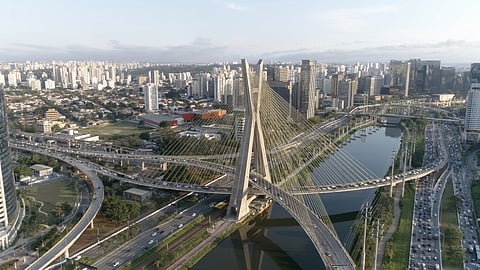 Photo of bridge in Sao Paulo, Brazil