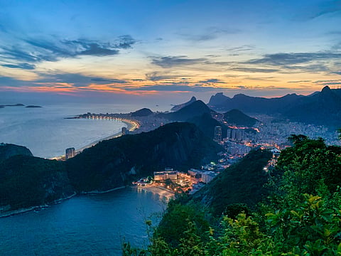 Photo of Rio de Janeiro at sunset