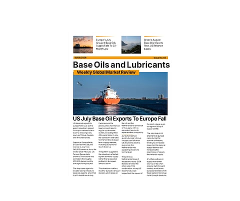 Front cover of Base Oils and Lubricants: Weekly Global Market Review - 18 September '26