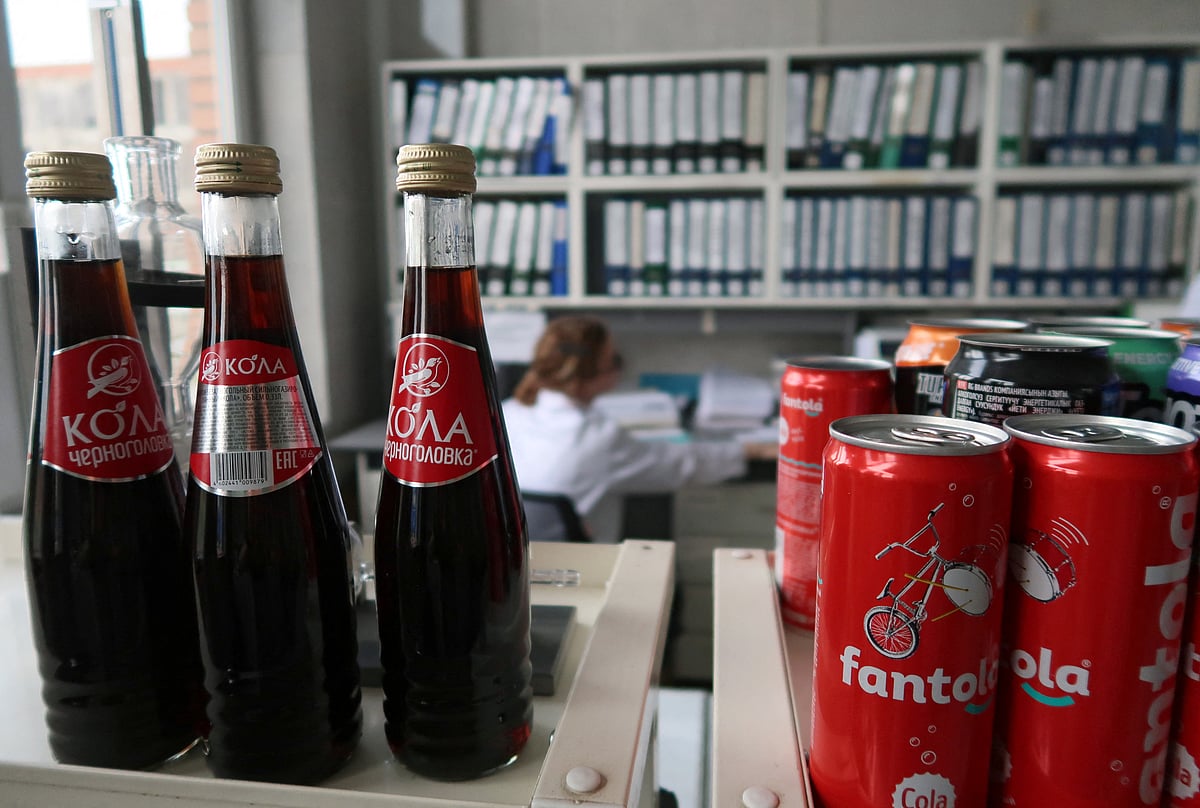 Coca-Cola and McDonald's left Russia. Their brands stayed behind