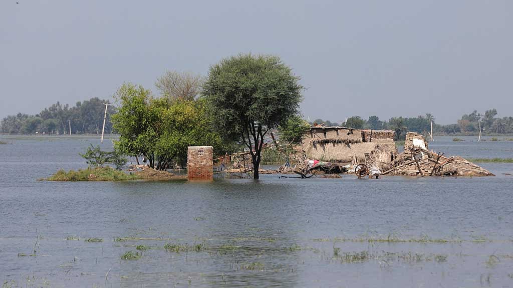 From furnace to flood: world's hottest city in Pakistan now under water