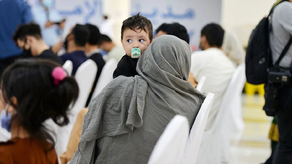 Afghan refugees, migrants protest in UAE over uncertain future