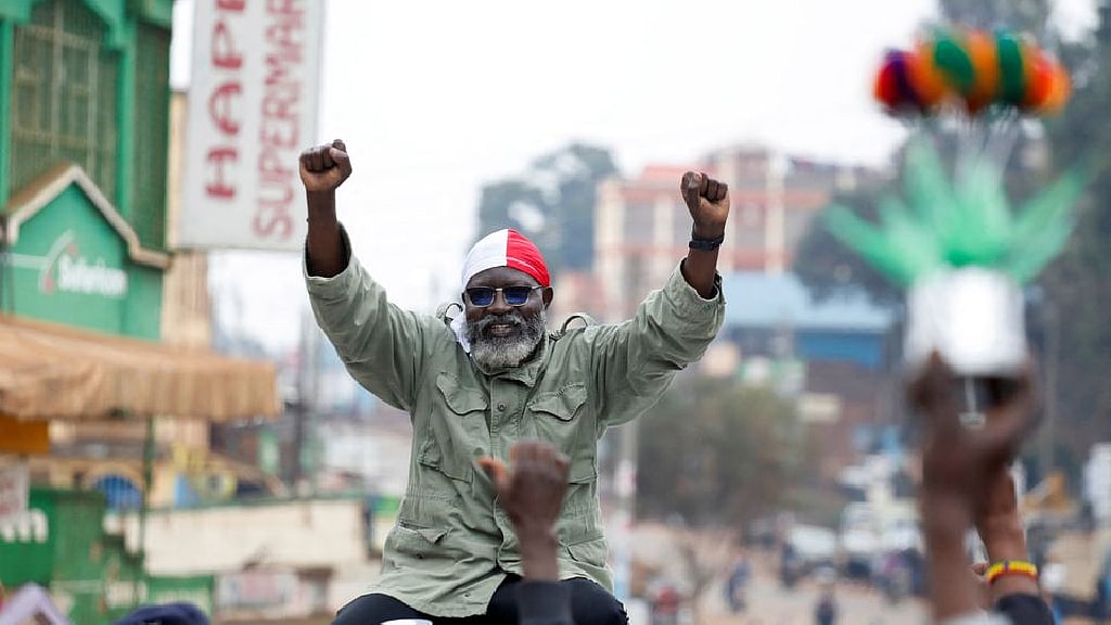 Kenya presidential wildcard vows to erase debt with 'ganja solution'