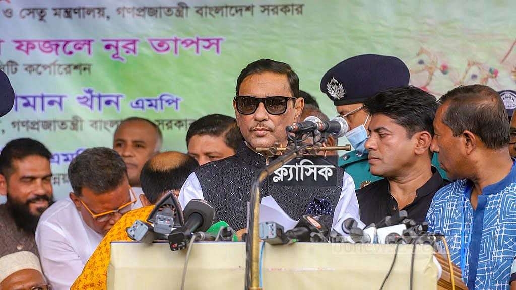 Quader says Momen's remarks are personal, AL needs no foreign help to stay in power