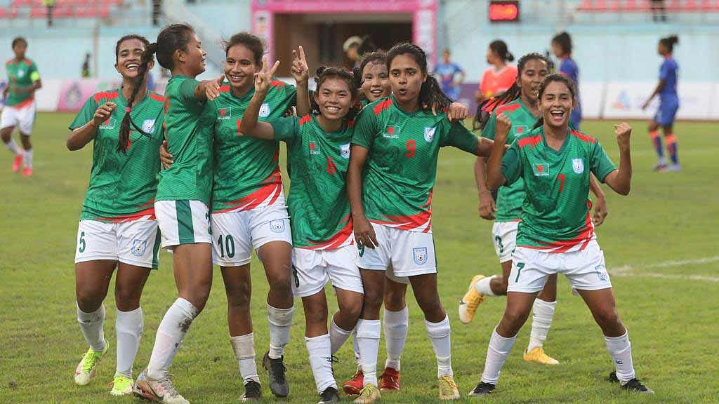 Bangladesh taste their first victory against India in SAFF Women’s Championship