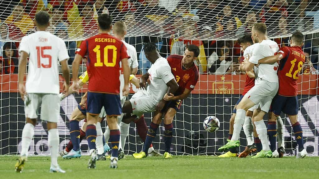 Spain upset 2-1 at home by Switzerland in Nations League