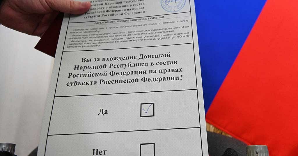 Russia prepares to formally annex 15% of Ukraine