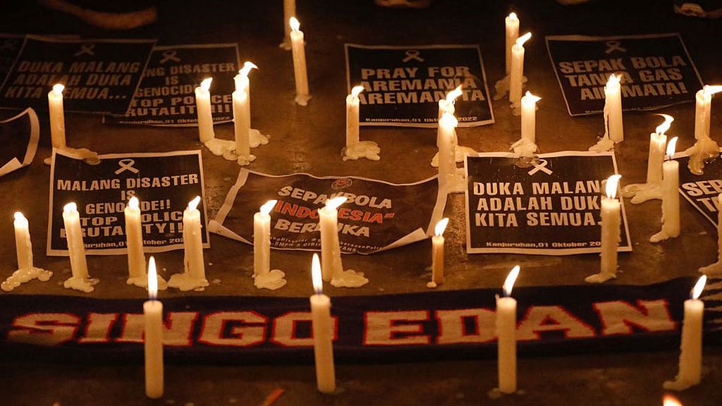 UEFA games to hold moment of silence in memory of Indonesian stadium disaster victims
