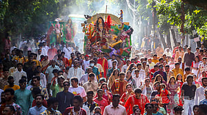 Immersion marks end of Durga Puja