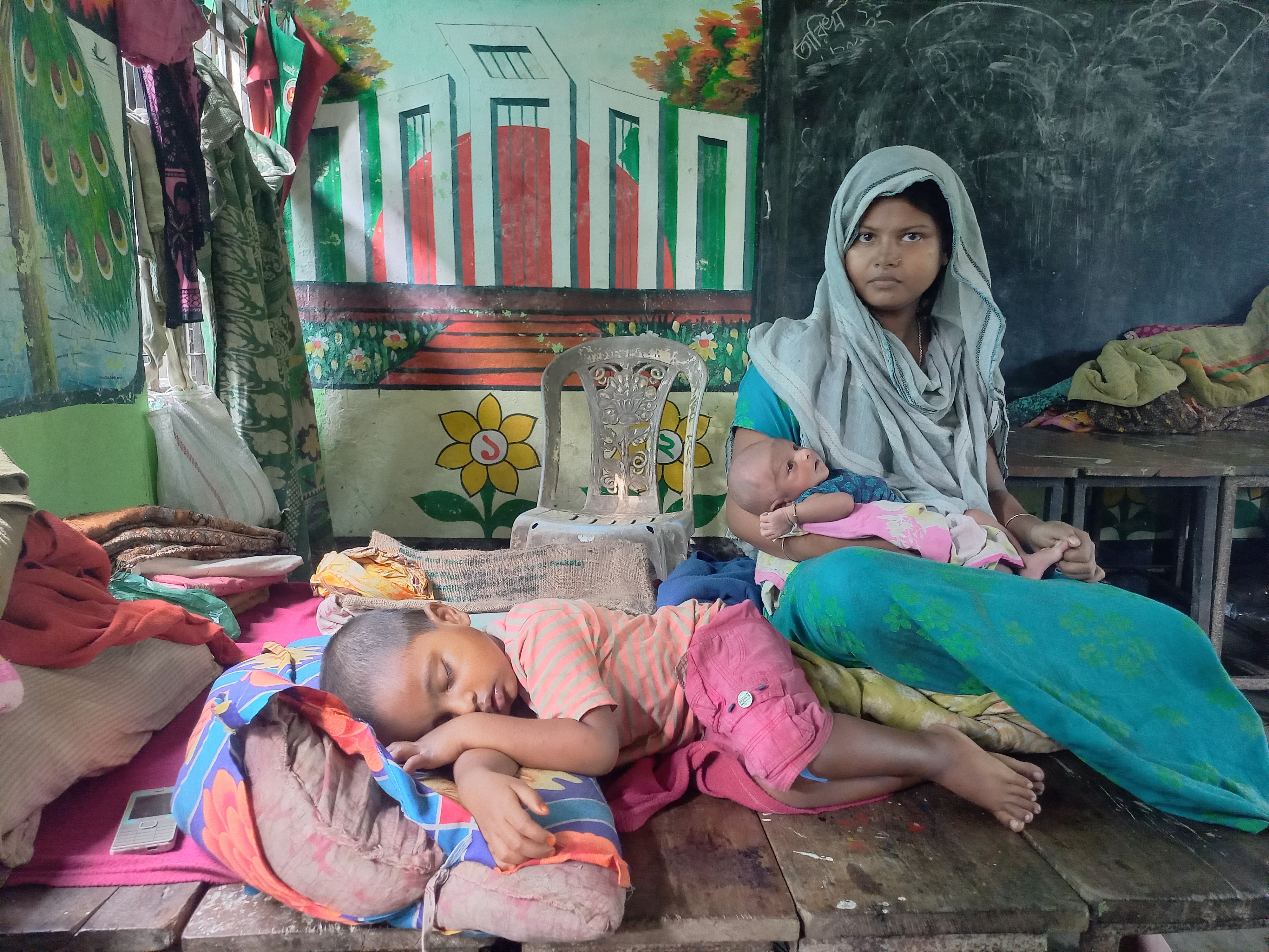 Uncertainty clouds children’s future after month-long floods in Bangladesh