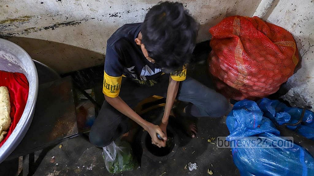 Darkness under the light: no education for children working at Dhaka University canteens
