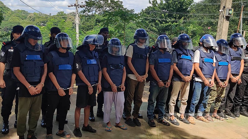 RAB has arrested seven alleged members of Jamatul Ansar Fil Hindal Sharqiya, a new Islamist militant group, and three suspected separatists of armed group Bawm Party in the Chattogram Hill Tracts.