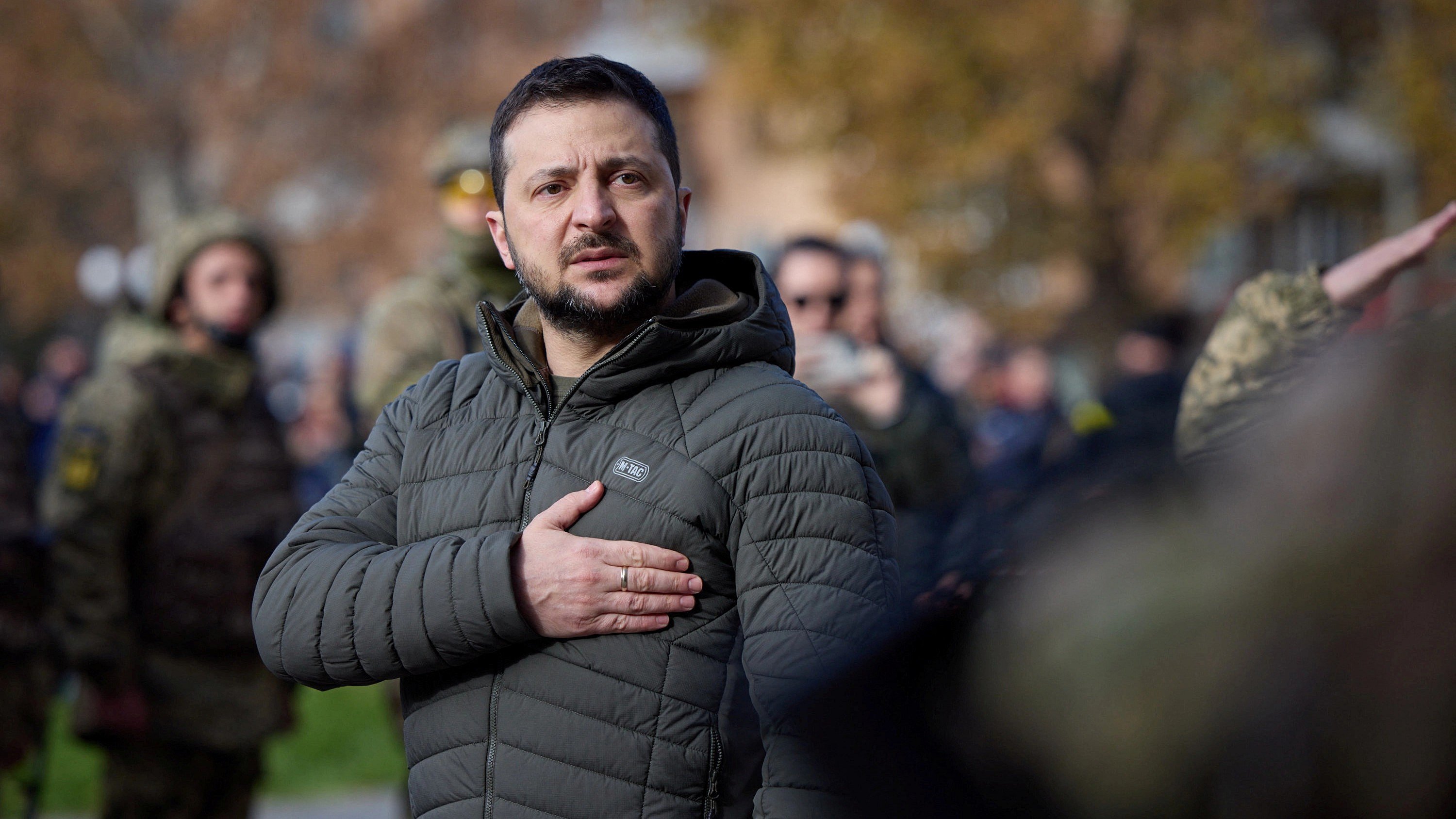Now is the time to press Russia for peace: Zelensky