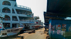 Barishal suffers due to a transport strike
