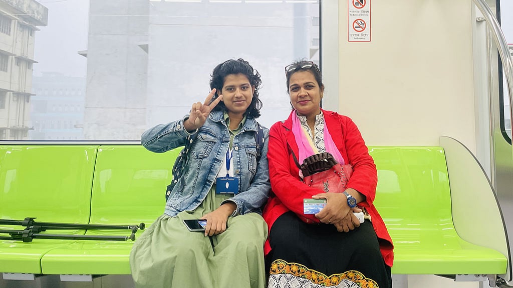 'No fear of harassment': Women enthused by safe travel on Dhaka Metro Rail