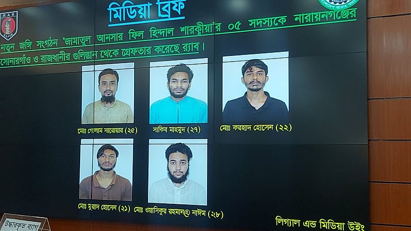 5 members of new militant outfit arrested