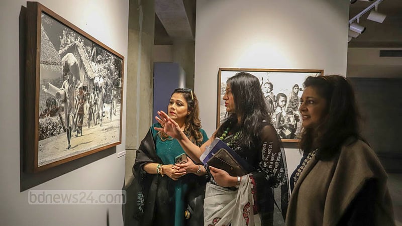“Witnessing History in the Making: Photographs by Anne de Hemming” showcases a collection of rare images captured during 1971-1972. The exhibition was organised by CRI and Samdani Art Foundation on Thursday, Dec 15, 2022.