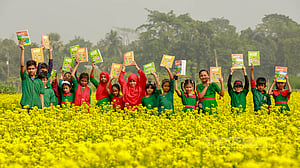 New textbooks bring joy to children