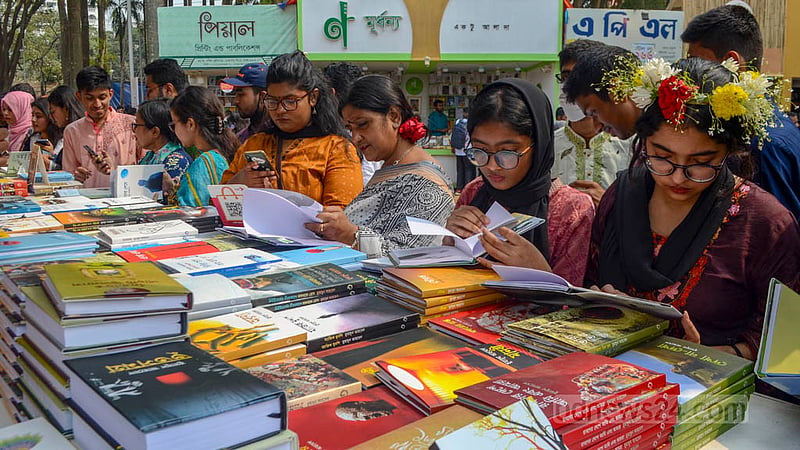Feb 1: The Amar Ekushey Book Fair begins on the first day of February. The fair was delayed in the past three years over the COVID-19 pandemic. Book lovers crowded the fair after its inauguration by Prime Minister Sheikh Hasina. 