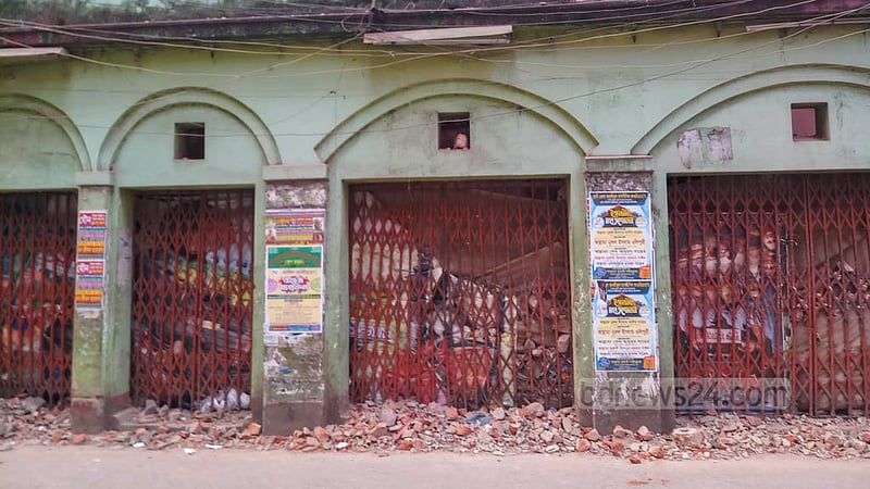 Dulal Cinema Hall, the first movie theatre in Feni established in 1952, is being torn down.
