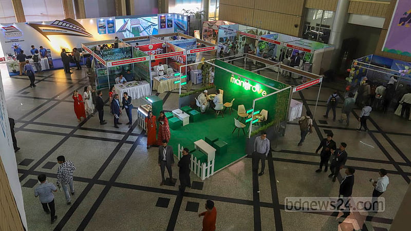Three-day-long Bangladesh Travel and Tourism Fair begins at the Bangabandhu International Conference Centre in Dhaka on Thursday, Mar 2, 2023. Photo: Asif Mahmud Ove