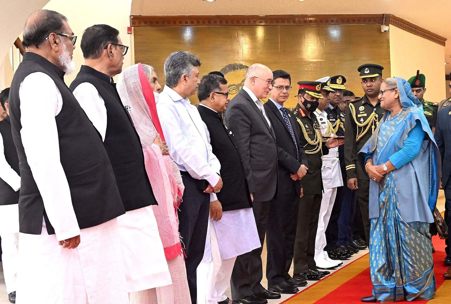 Hasina in Doha to attend United Nations LDC conference