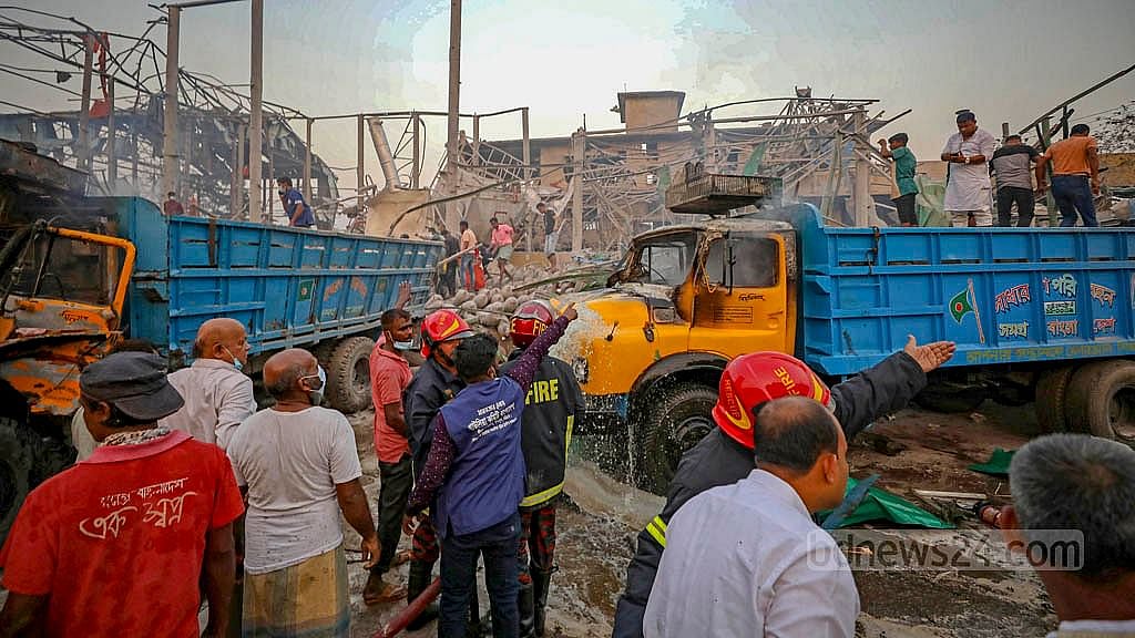 Deadly blast rips through oxygen plant in congested Sitakunda area