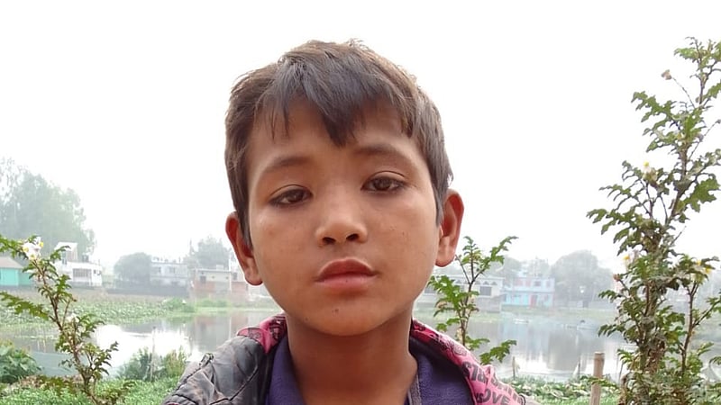 9-year-old Aminul would rather earn money than go to school