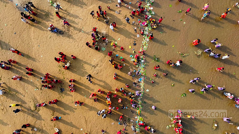 The Vaisabi festival begins with Phool Biju celebrations on the first day of Vaisabi. Photo: Samir Mallik