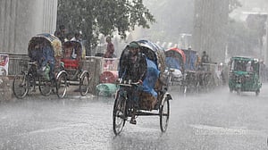 Sudden rain brings relief from heat