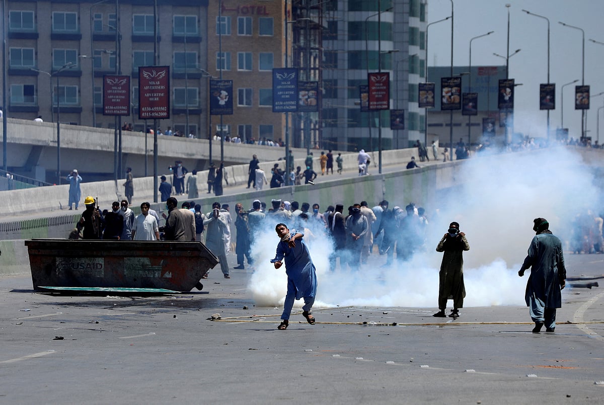 Pakistan calls in army to stop protest violence after ex-PM Imran Khan's arrest