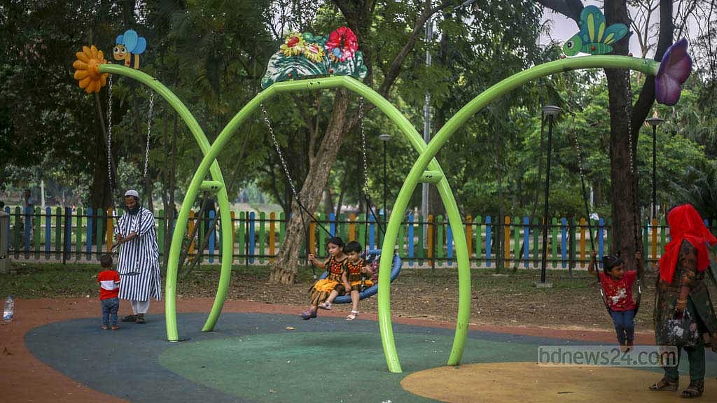 New-look Ramna Park comes alive with birds, squirrels and joggers