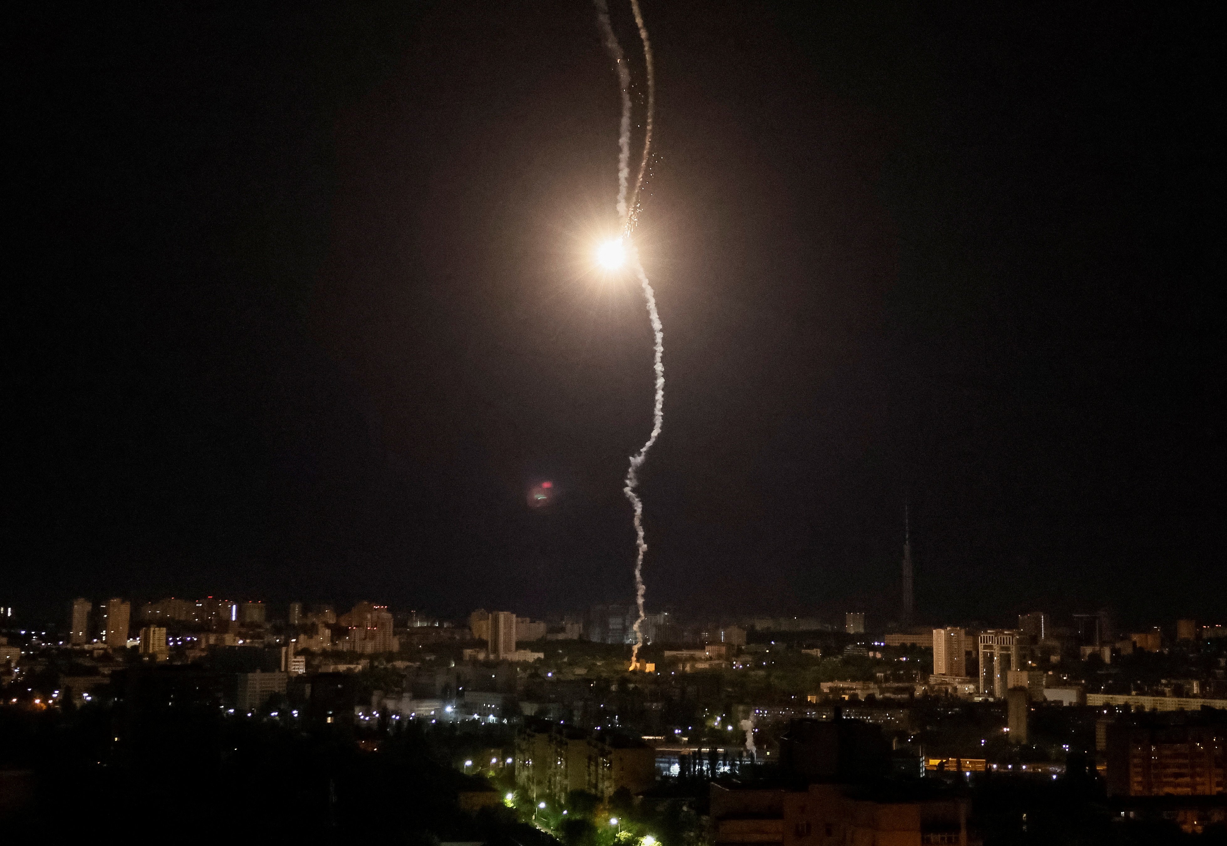 In first, Kyiv says it shoots down volley of Russian 'hypersonic' missiles