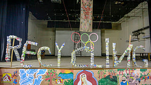 Art exhibition in Titumir College