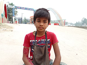 Mahin, 15, wants a wheelchair to ‘move around easily’