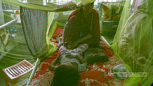 Dengue ward brims with children