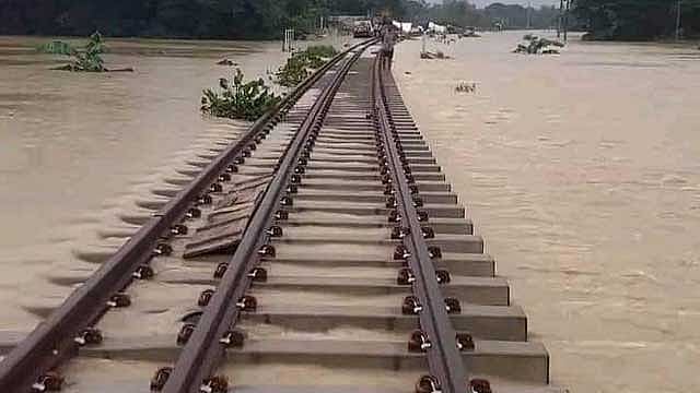 Floods damage newly built Cox's Bazar railway