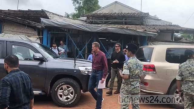 US Congress delegation visits Rohingya camp in Cox’s Bazar