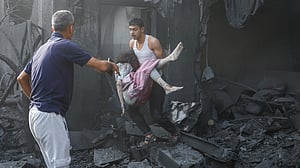 Aftermath of Israeli strikes in Gaza