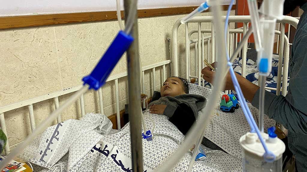 Bombarded twice in Gaza, 4-year-old Ahmed loses parents, then legs