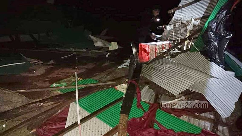 Cyclone Hamoon leaves long trail of destruction in Cox’s Bazaar